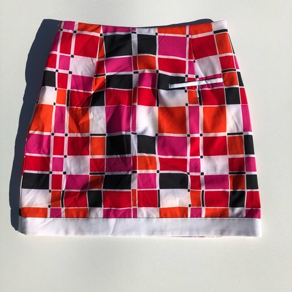 EP pro multicolored square golf skort size 0 - Picture 2 of 5